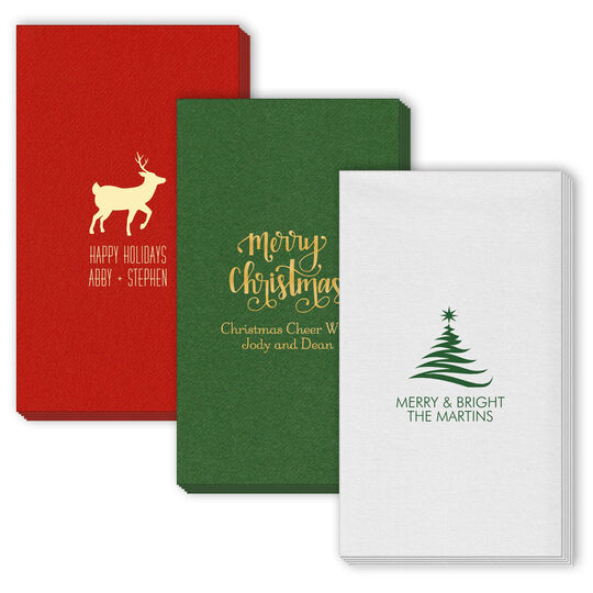 Design Your Own Christmas Linen Like Guest Towels